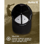 Hurley Men's Baseball Cap - Flexfit Curve Bill Fitted Trucker Hat for Men (S-XL)