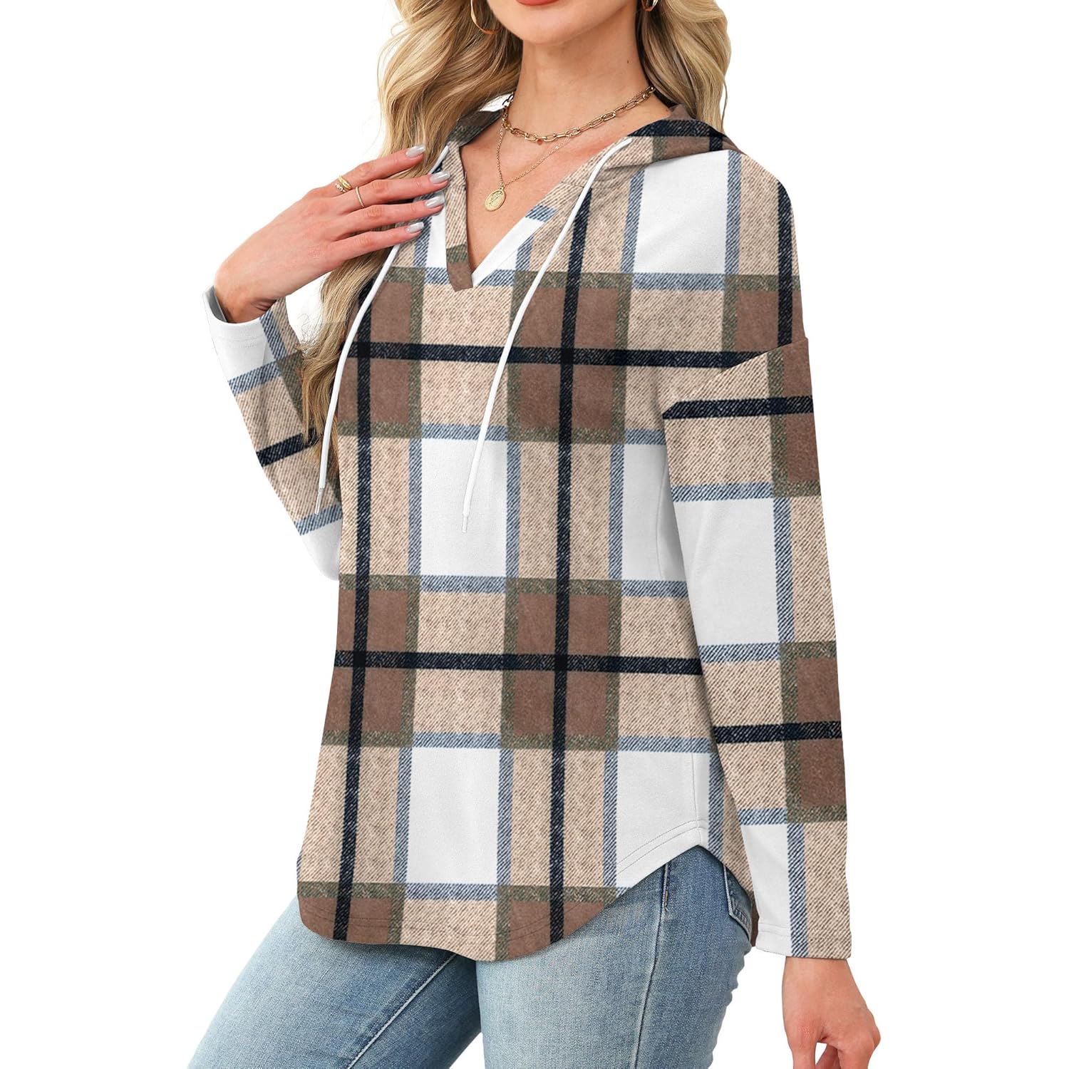 Women’s Soft Fleece Hoodie – Casual Long Sleeve Pullover Top