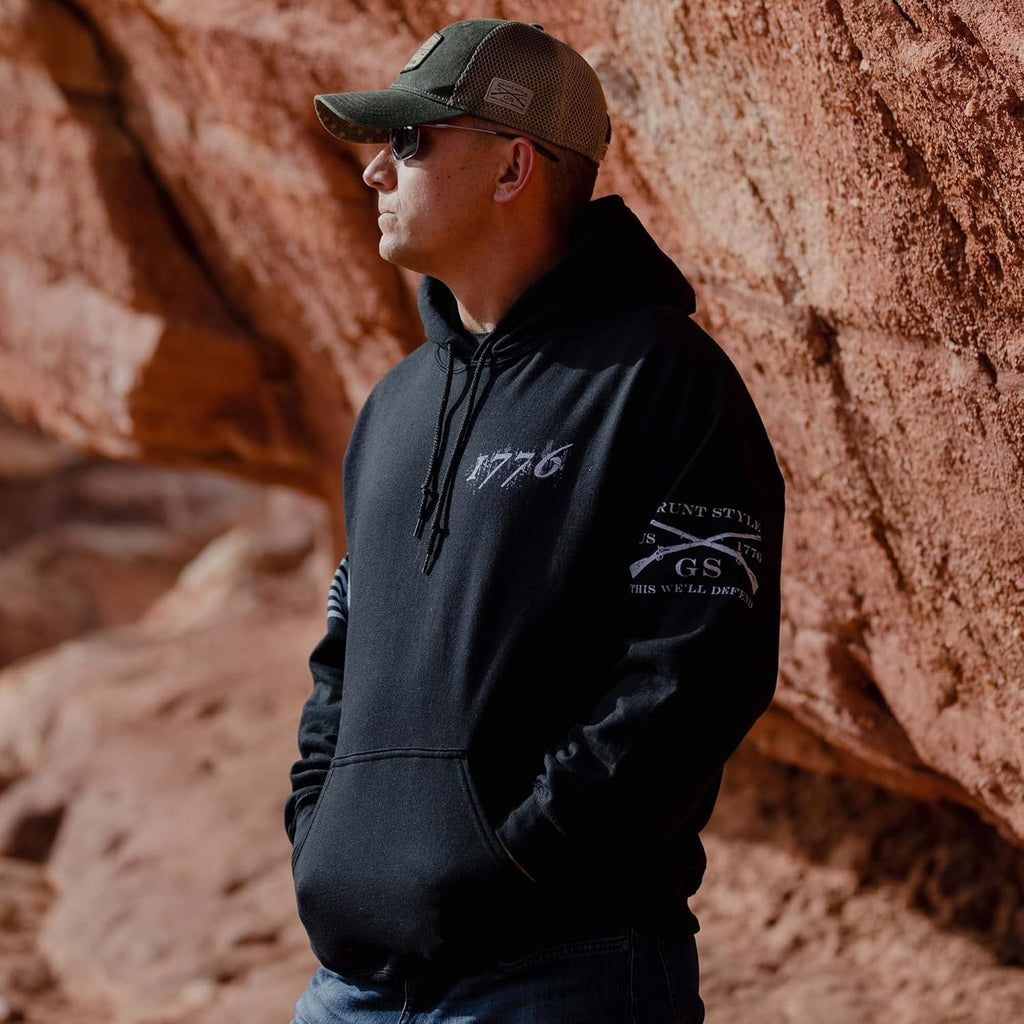 Grunt Style 1776 Flag Hoodie