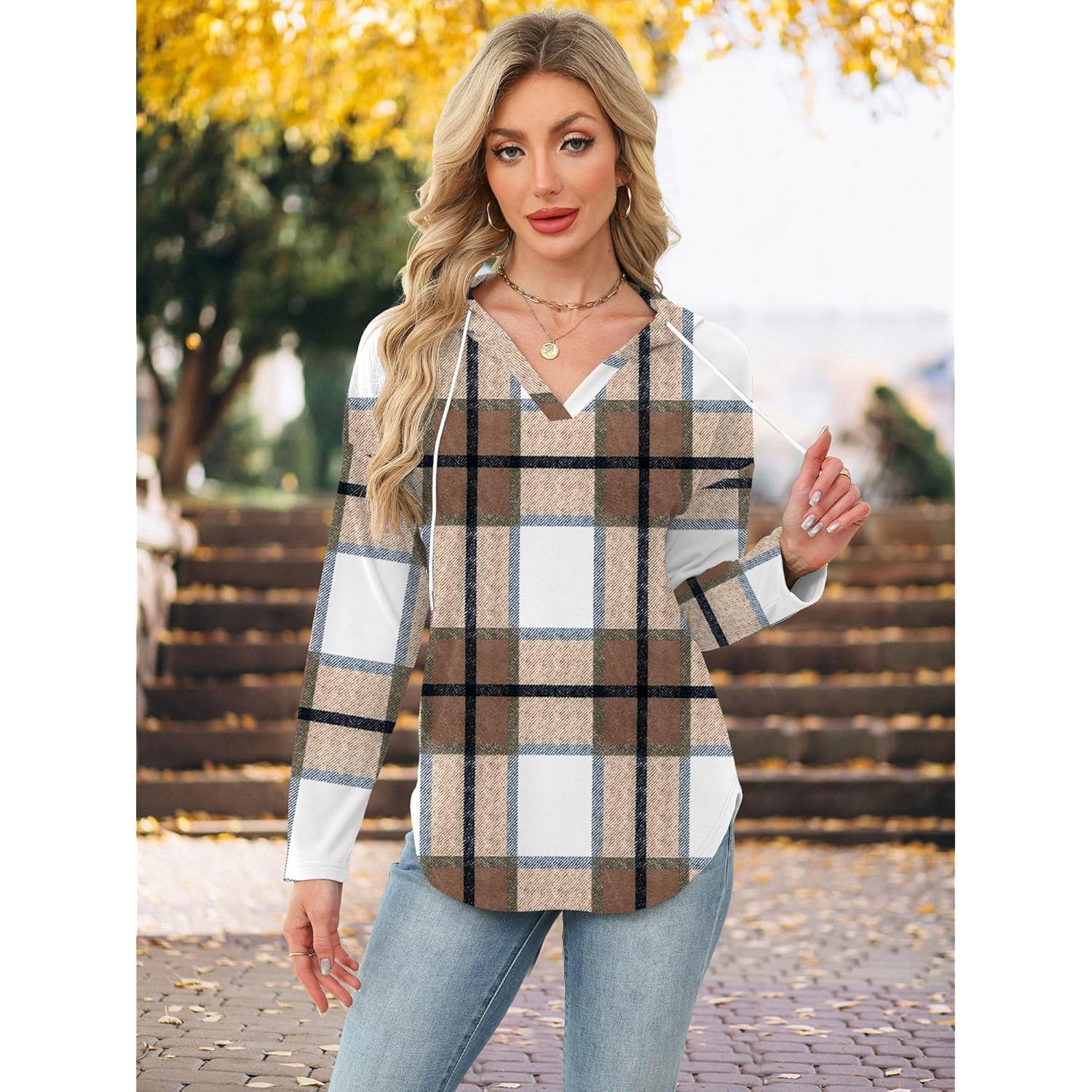 Women’s Soft Fleece Hoodie – Casual Long Sleeve Pullover Top