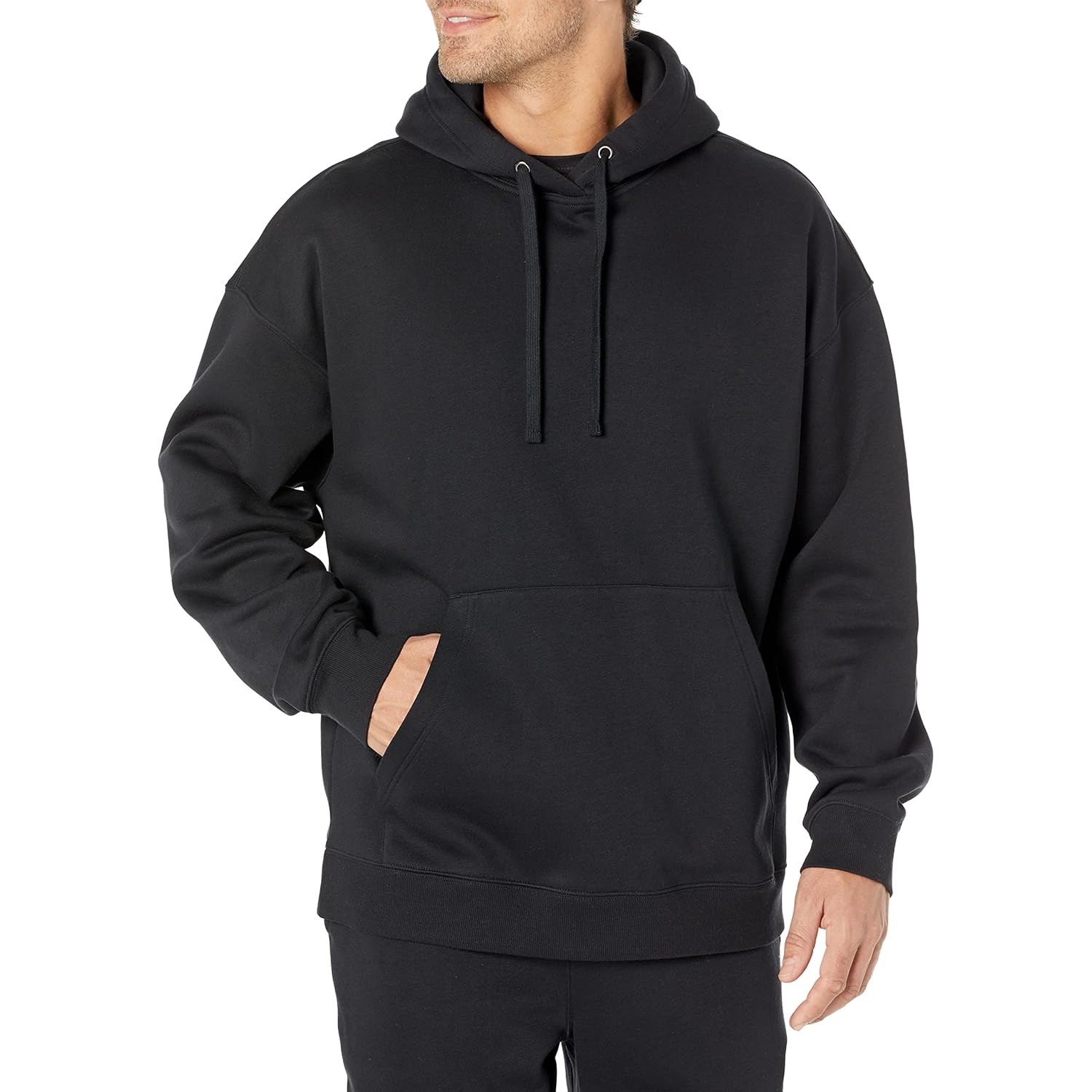 Amazon Essentials Men's Oversized-Fit Sweatshirt Hoodie (Available in Big & Tall)