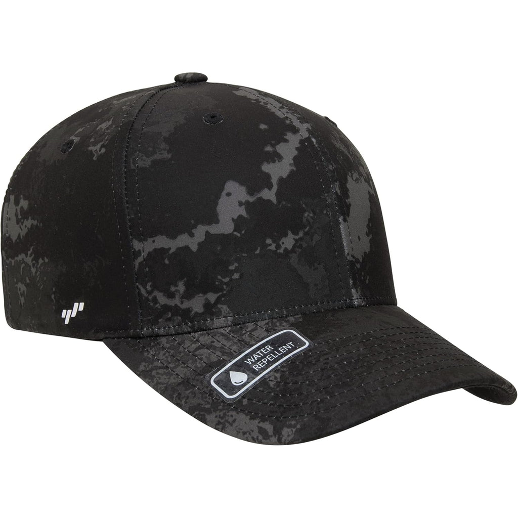 Flexfit Unisex Veil Camo Baseball Cap, Poseidon, Large-X-Large
