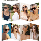 Sojos Retro Aviator Sunglasses For Women Men,Trendy Rectangle Womens Mens Shades Sun Glasses