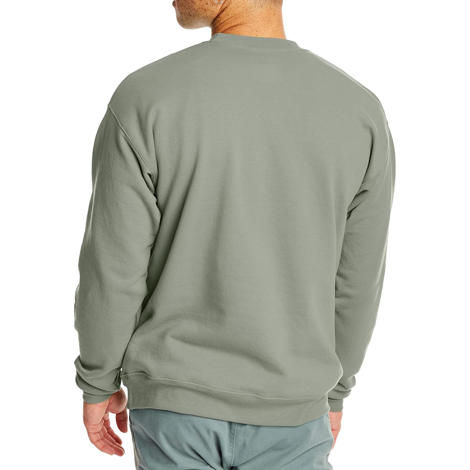 Hanes Men's EcoSmart Fleece, Pullover Crewneck Sweatshirt, 1 or 2 Pack