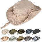 Sun Hats for Men Women Bucket Hat UPF 50+ UV Protection Boonie Hat for Safari Fishing Hiking Garden Beach