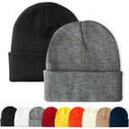 PFFY Unisex Beanie Hats for Men Women Knit Winter Beanies