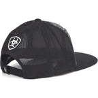 ARIAT Men's Aztec Black Flat Bill Cap