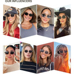 Sojos Retro Oval Sunglasses For Women Trendy Classic Shades Protection