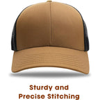 FURTALK Mens Trucker Hat Structured Mesh Baseball Cap Adjustable Classic Mens Hat