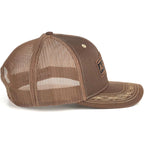 ARIAT Men's Structured Vintage Shield Logo Cap with Mesh Back and Snap Back Closure