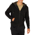 Amazon Essentials Hoodie For Men, Sherpa-Lined Full-Zip Fleece Sweatshirt