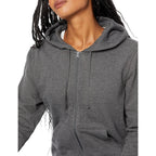 Women’s Fleece Full-Zip Hoodie – Soft Cotton Blend Sweatshirt
