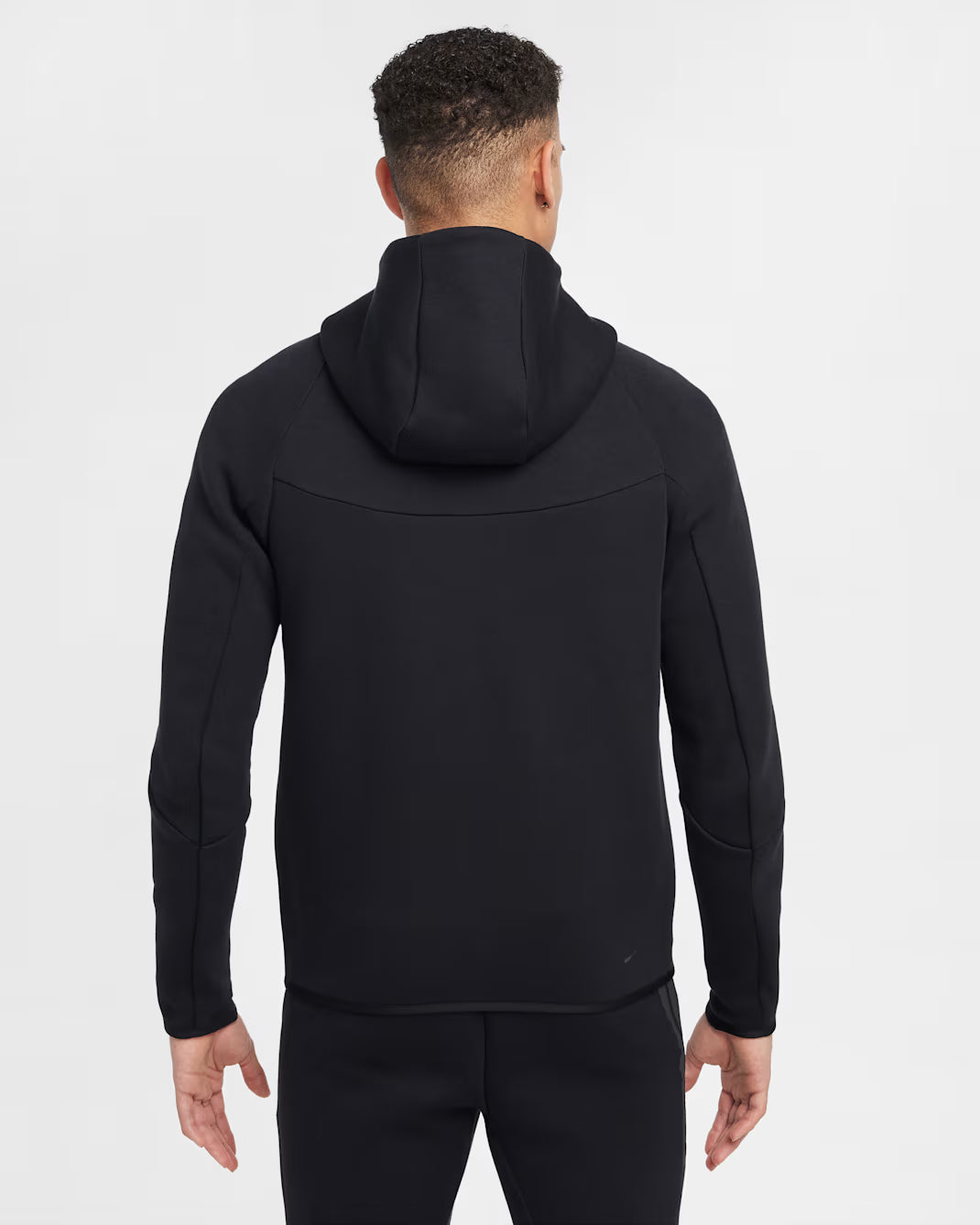 Nike Tech Fleece Hoodie Full-Zip In Black