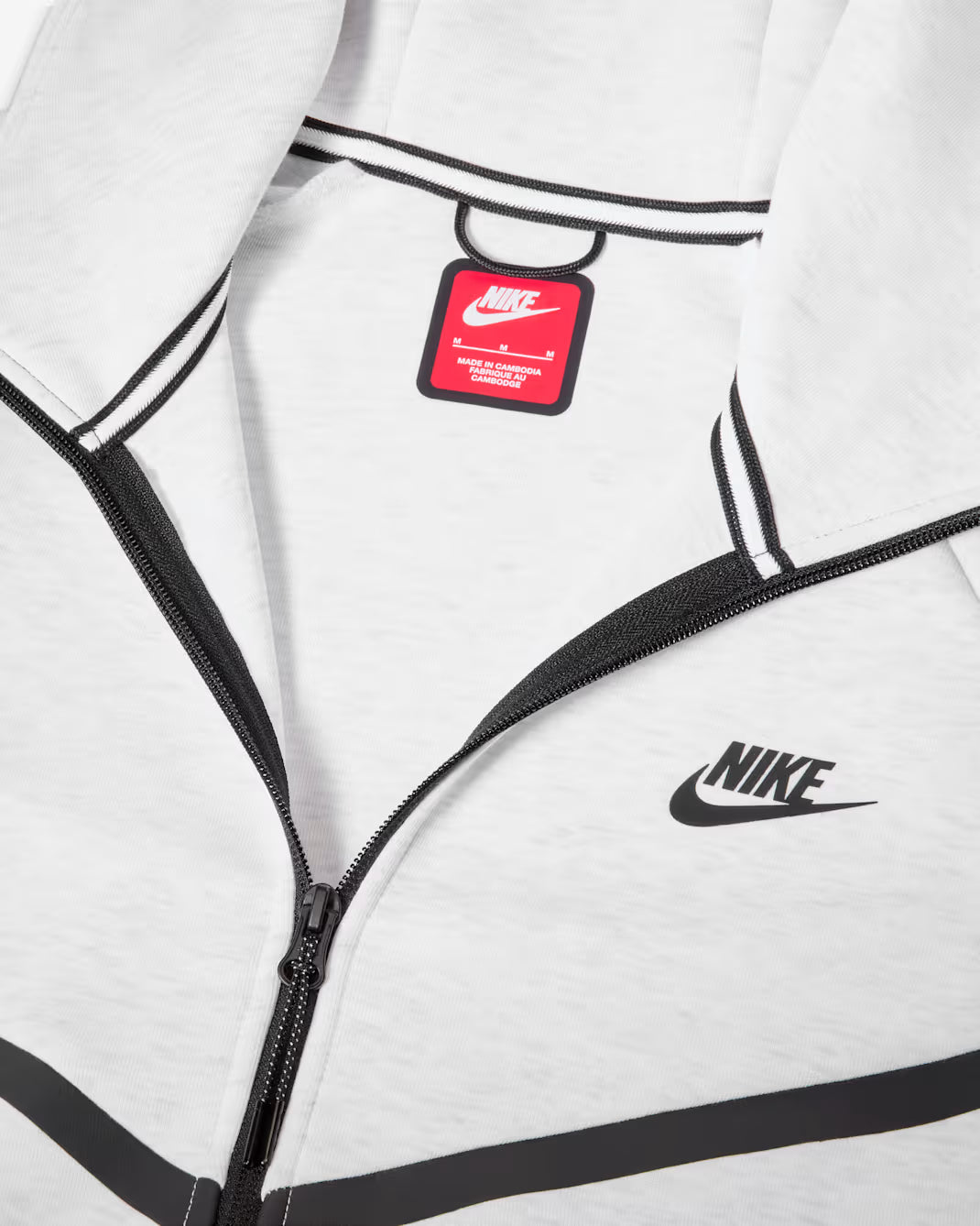 Nike Tech Fleece Hoodie Full-Zip In Birch Heather