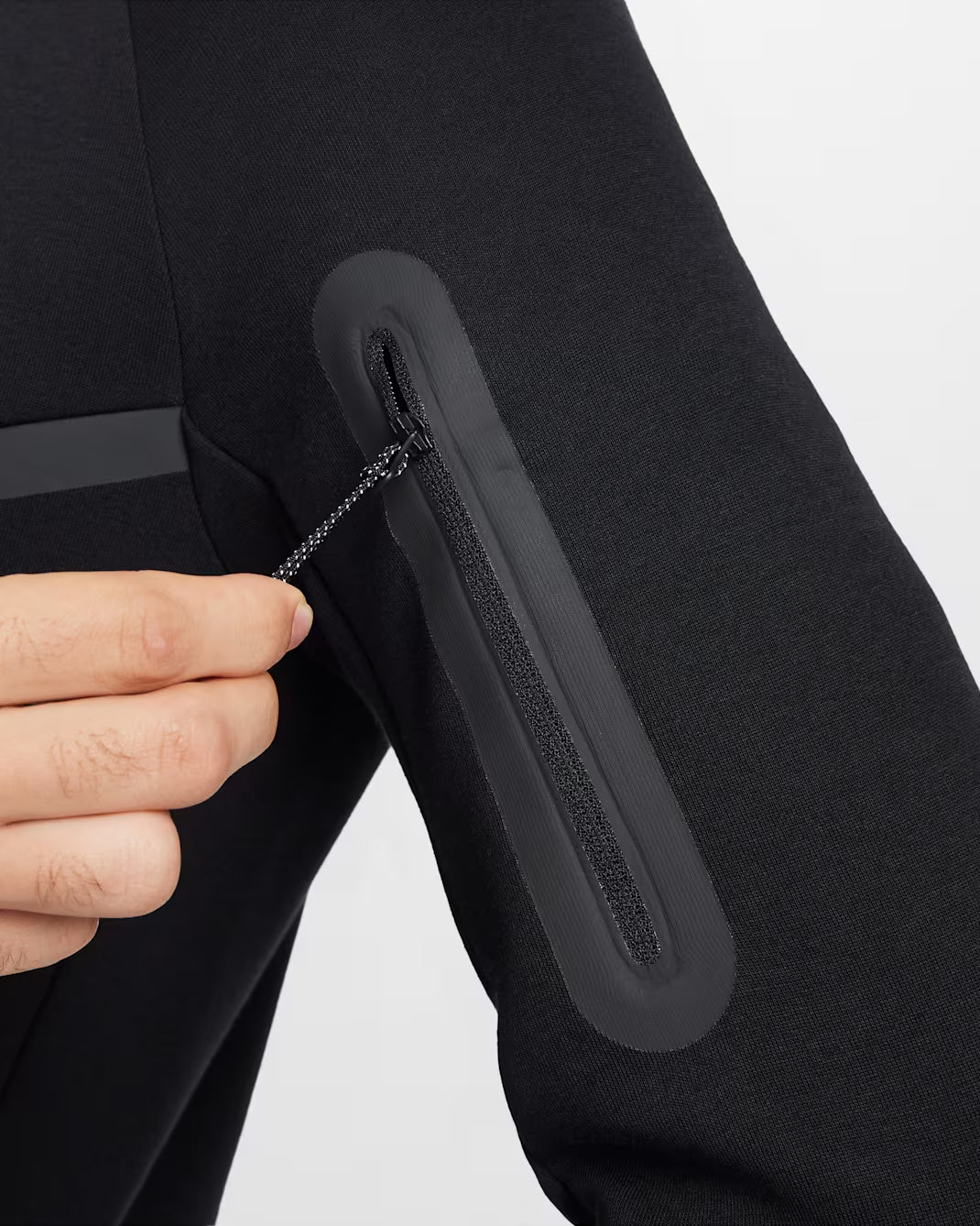 Nike Tech Fleece Hoodie Full-Zip In Black