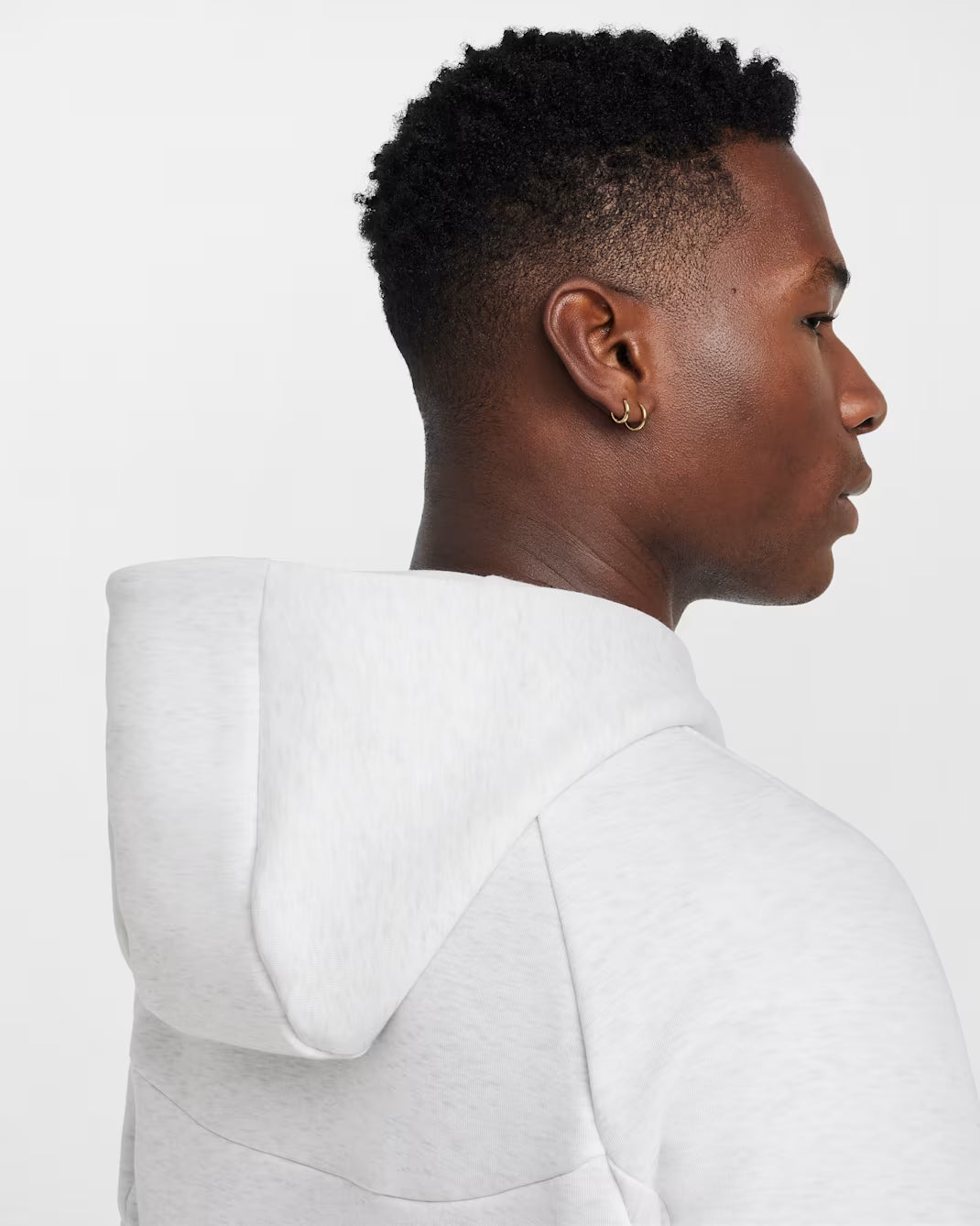 Nike Tech Fleece Hoodie Full-Zip In Birch Heather